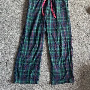 Natural Reflections Plaid Pajama Pants with Red and Green